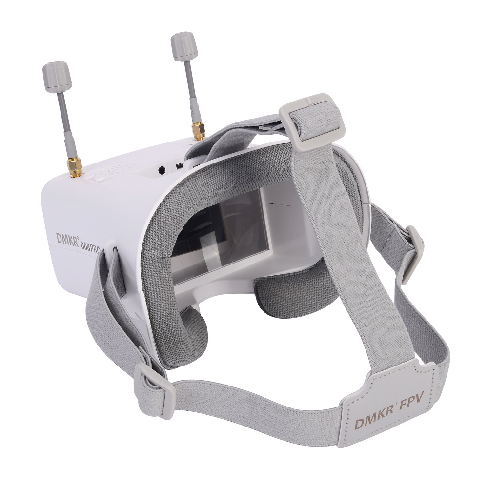Drone Racing Goggles - Óculos FPV 008D PRO Branco com