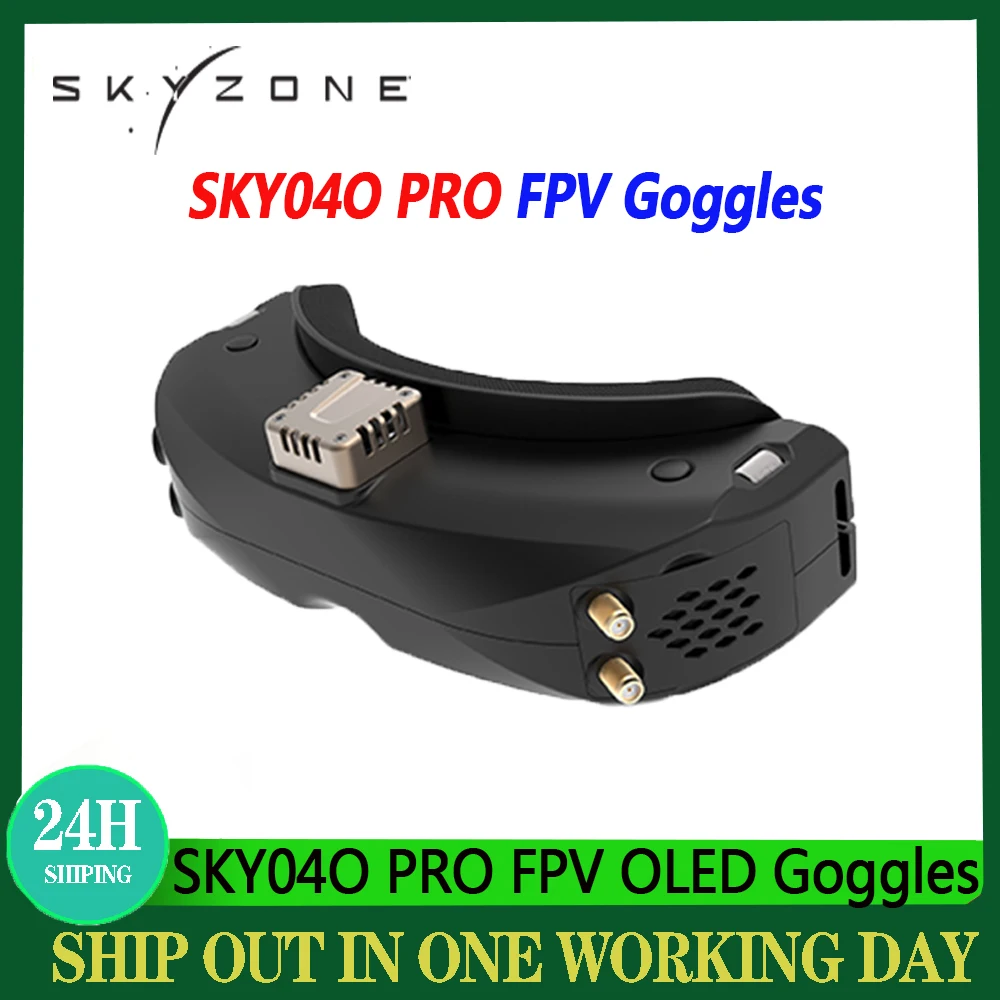 Drone Racing Flag - SKYZONE-OLED Óculos FPV, SKY04O Pro, 5.8GHz,
