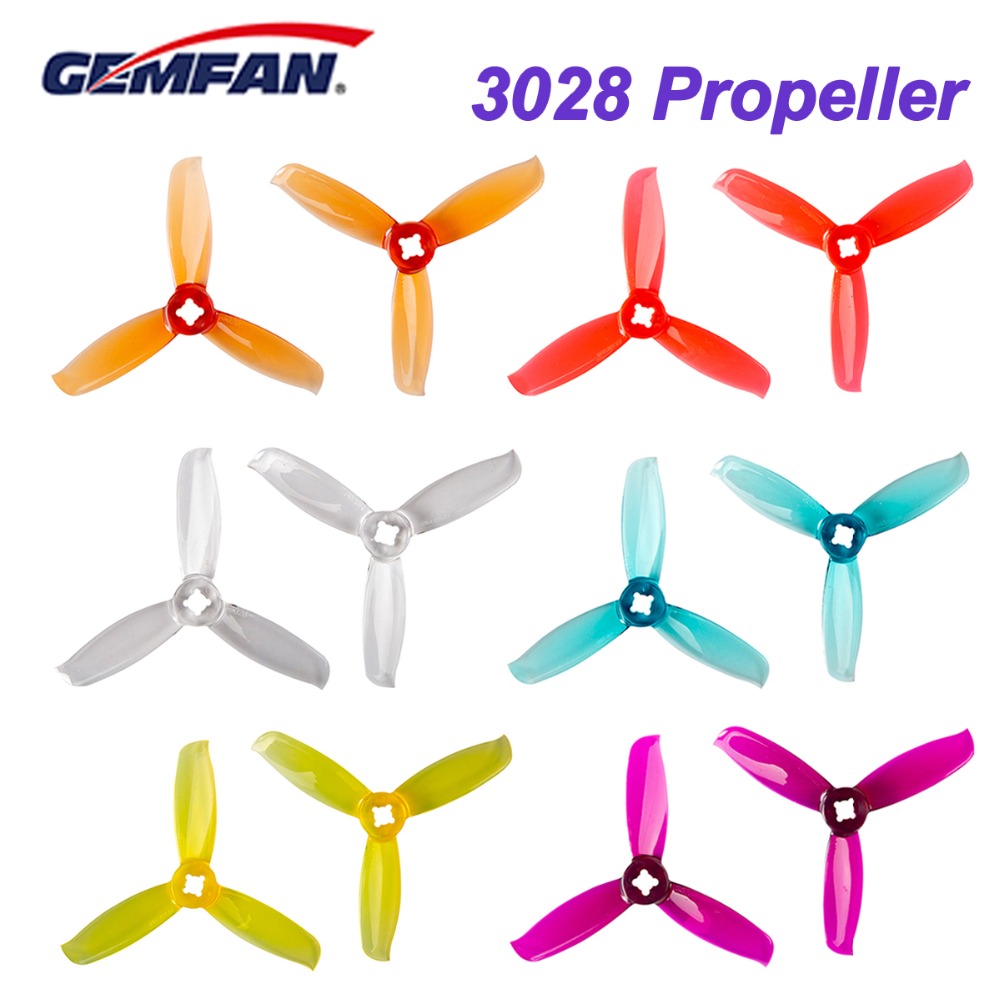 Drone Racing Propeller - 10 pares/20 peças gemfan windancer 3028