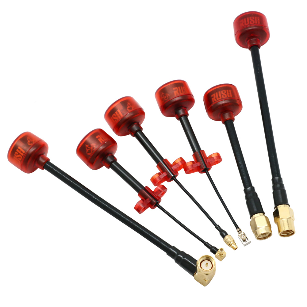 Rush cereja fpv 5.8g antena lh - Drone Racing Battery avaliação e preço
