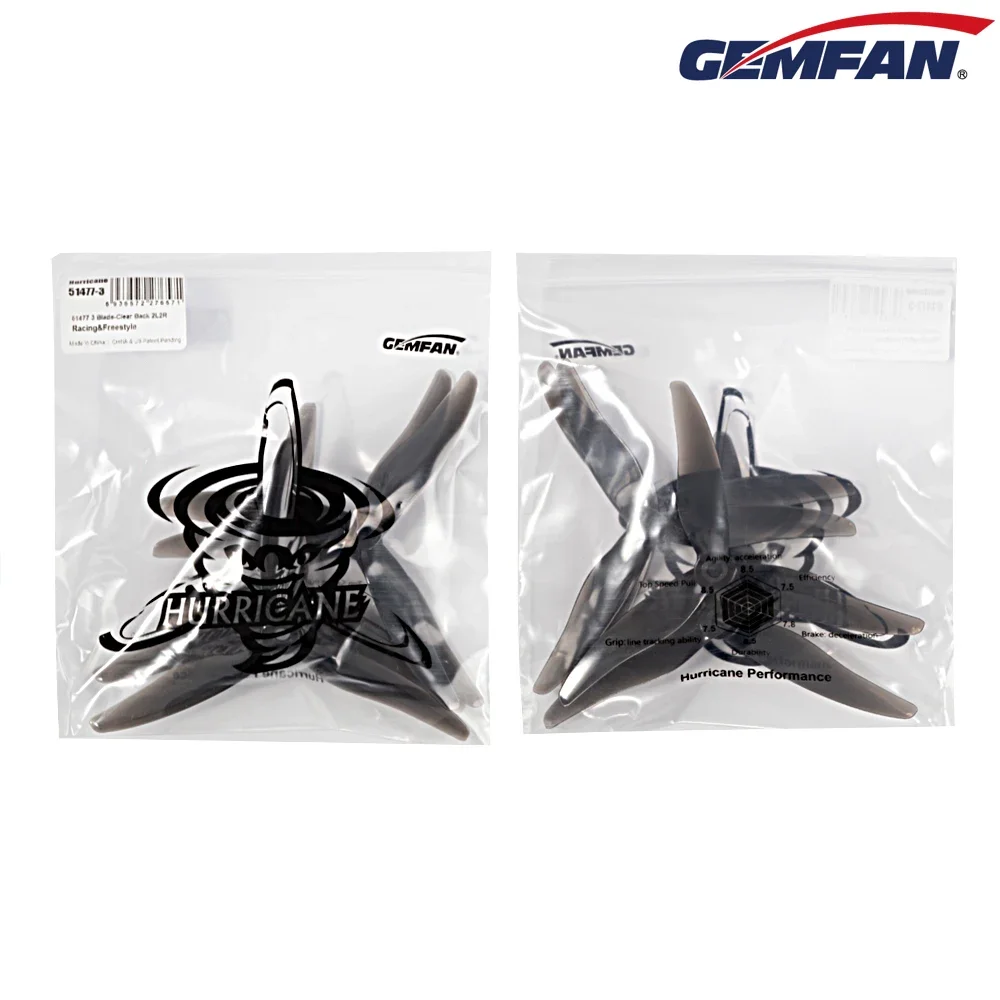 10 pares (10cw + 10ccw) gemfan - Drone Racing Propeller avaliação e preço