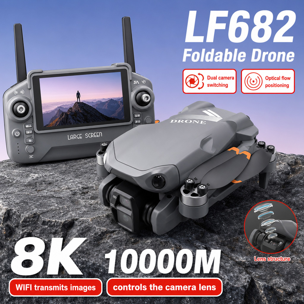 Drone Aéreo LF682 com Câmeras  - Dji Drone Mini 4 Pro avaliação e preço