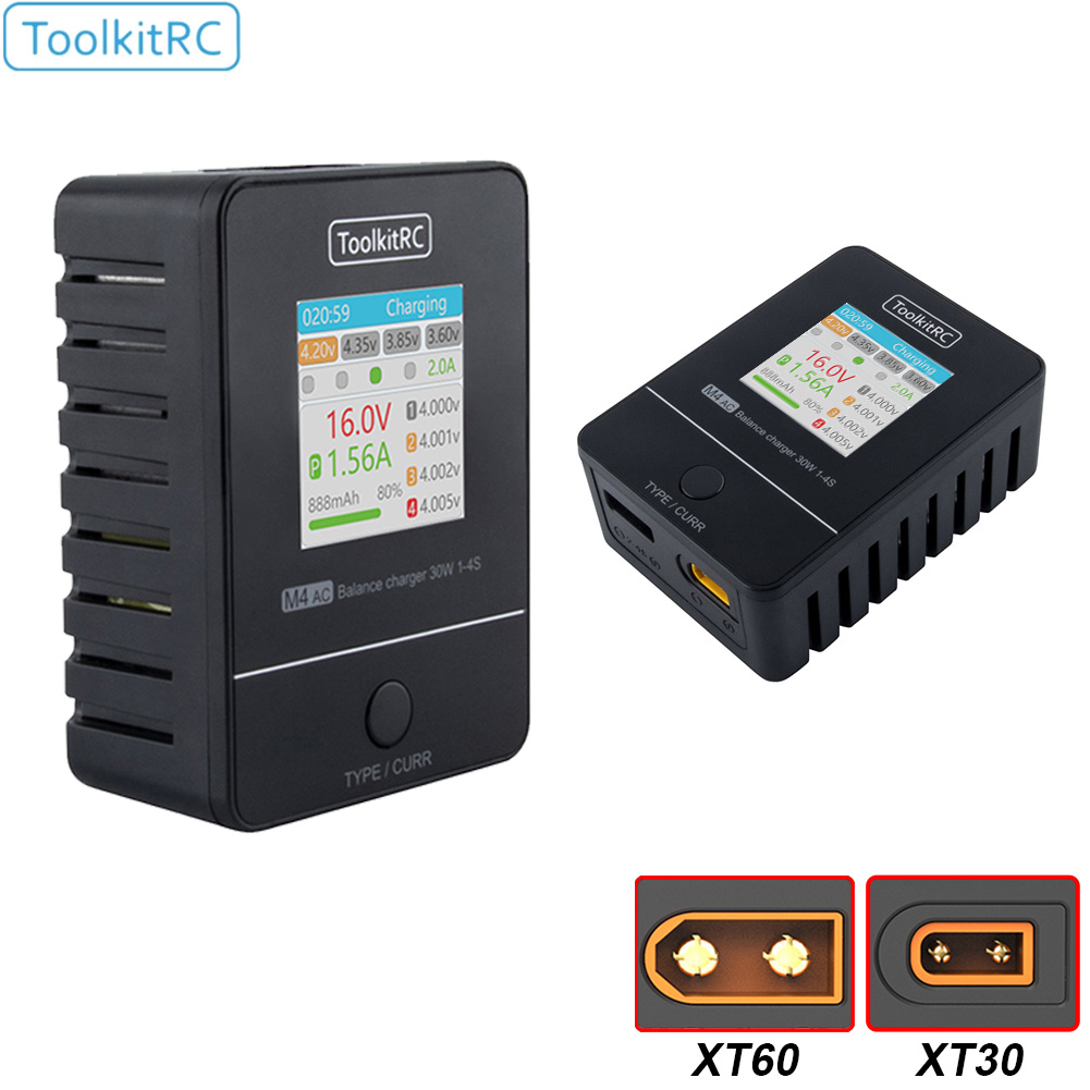ToolkitRC-M4AC Carregador para - Drone Racing Charger avaliação e preço
