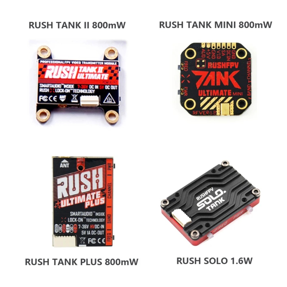 RUSH TANK Ultimate II/Mini/PLU - Drone Racing Frame avaliação e preço